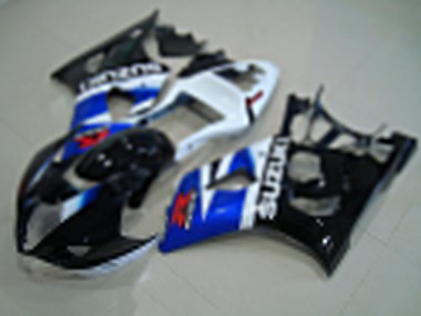 Meilleur Noir Bleu Blanc Carénage Moto Suzuki GSXR 1000 K3 03-04