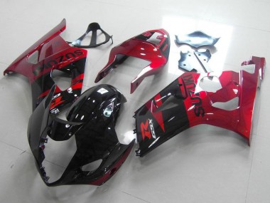 Meilleur Noir Rouge Carénages Moto Suzuki GSXR 1000 K3 03-04