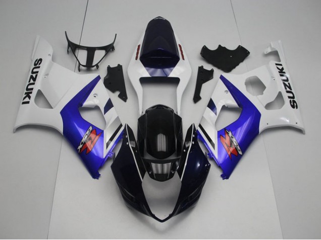 Bleu Foncé Devant et Bleu Carénage Moto Suzuki GSXR 1000 K3 03-04 Bleu Foncé Devant et Bleu Carénage Moto Suzuki GSXR 1000 K3 03-04