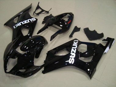 Meilleur Noir Brillant Carénage Moto Suzuki GSXR 1000 K3 03-04