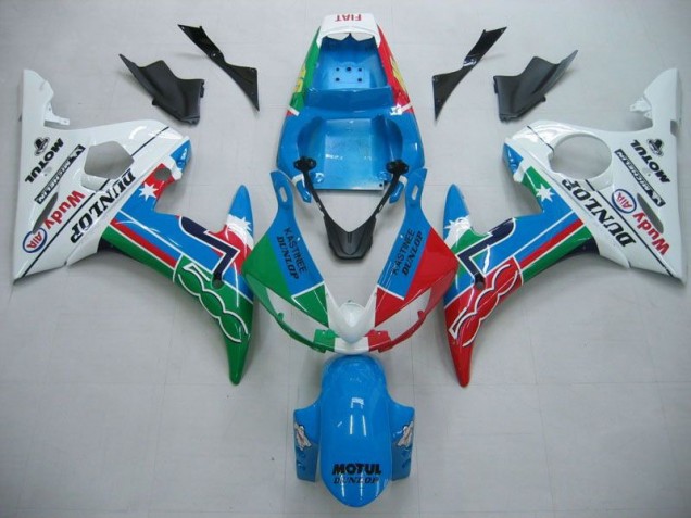 Multicolore Carénage Moto Yamaha R6 03-05 Multicolore Carénage Moto Yamaha R6 03-05