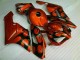 Orange Noir Carénages Moto Honda CBR 1000 RR 04-05 Orange Noir Carénages Moto Honda CBR 1000 RR 04-05