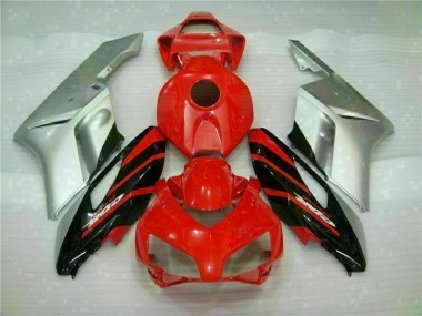 Meilleur Rouge Argent Carénage Moto Honda CBR 1000 RR 04-05