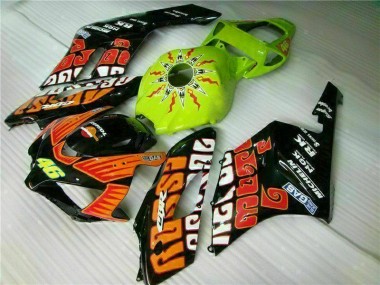 Meilleur Orange Vert Carénage Moto Honda CBR 1000 RR 04-05