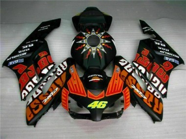Meilleur Noir Orange Carénage Moto Honda CBR 1000 RR 04-05