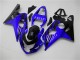 Bleu Noir Carénages Moto Suzuki GSXR 600 / 750 K4 04-05 Bleu Noir Carénages Moto Suzuki GSXR 600 / 750 K4 04-05