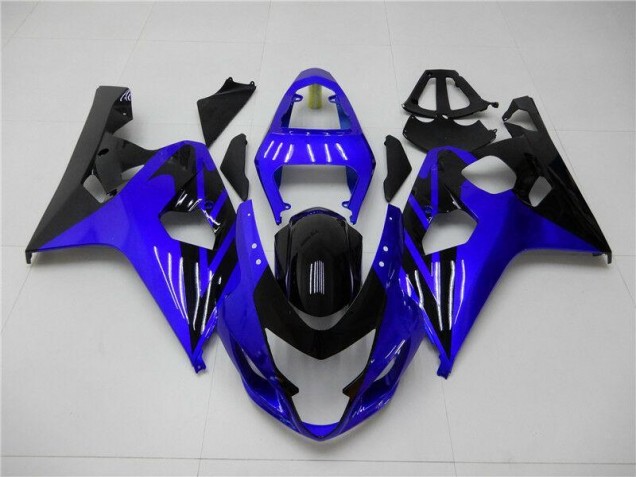 Bleu Noir Carénages Moto Suzuki GSXR 600 / 750 K4 04-05 Bleu Noir Carénages Moto Suzuki GSXR 600 / 750 K4 04-05