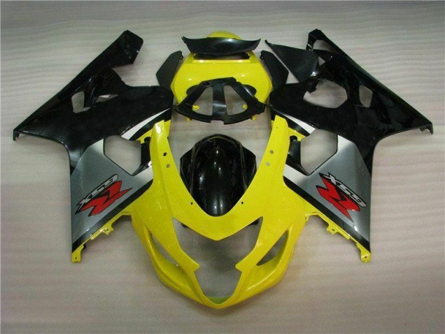 Jaune Noir Carénages Moto Suzuki GSXR 600 / 750 K4 04-05 Jaune Noir Carénages Moto Suzuki GSXR 600 / 750 K4 04-05
