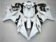 Blanc Noir Carénage Moto Yamaha R1 04-06 Blanc Noir Carénage Moto Yamaha R1 04-06