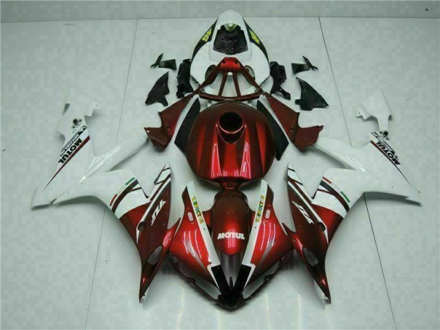Rouge Carrosserie Moto Yamaha R1 04-06 Rouge Carrosserie Moto Yamaha R1 04-06