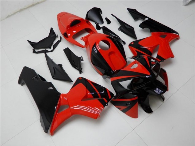 Rouge Noir Carénages Moto Honda CBR 600 RR 05-06