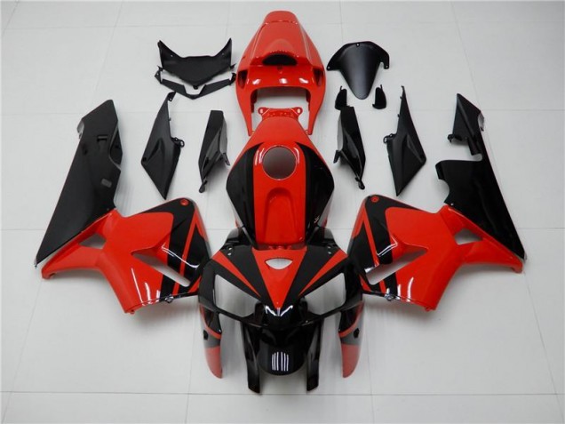 Rouge Noir Carénages Moto Honda CBR 600 RR 05-06