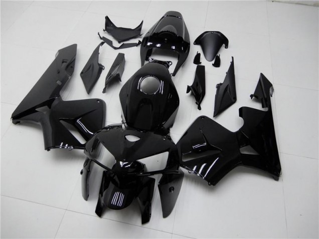 Noir Brillant Carénages Moto Honda CBR 600 RR 05-06 Noir Brillant Carénages Moto Honda CBR 600 RR 05-06