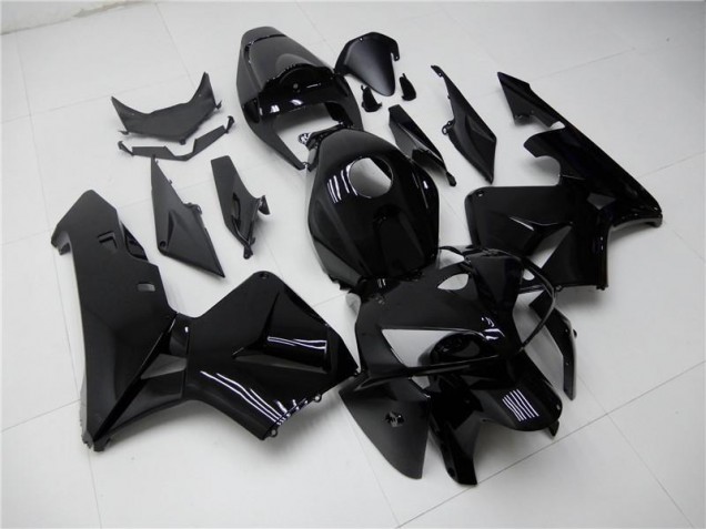 Noir Brillant Carénages Moto Honda CBR 600 RR 05-06 Noir Brillant Carénages Moto Honda CBR 600 RR 05-06