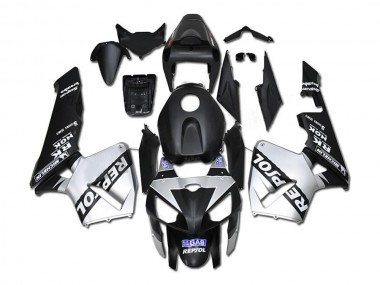 Meilleur Argent Repsol Noir Carénage Moto Honda CBR 600 RR 05-06