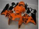 Orange Noir Carénages Moto Honda CBR 600 RR 05-06 Orange Noir Carénages Moto Honda CBR 600 RR 05-06