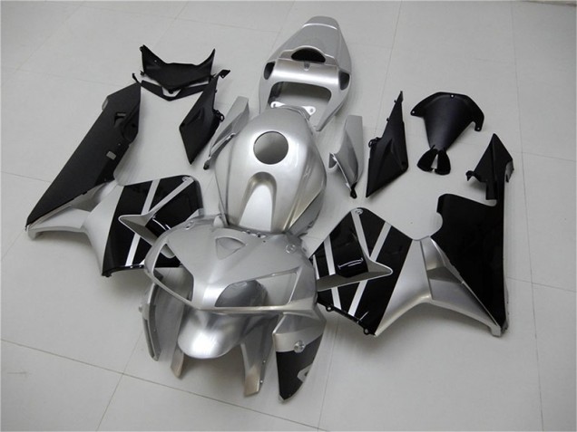 Argent Noir Carénage Moto Honda CBR 600 RR 05-06