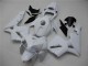 Brillant Blanc Carénage Moto Honda CBR 600 RR 05-06