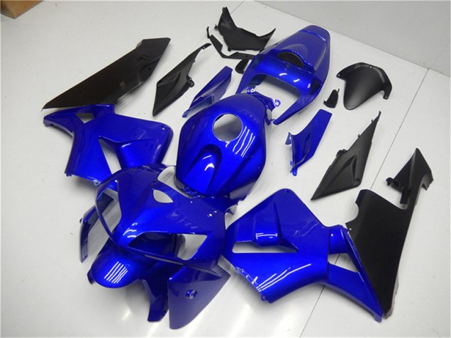 Bleu Noir Carénage Moto Honda CBR 600 RR 05-06