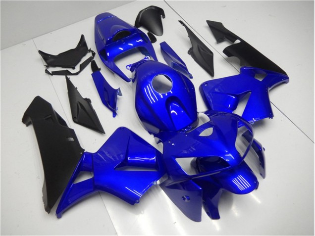 Bleu Noir Carénage Moto Honda CBR 600 RR 05-06