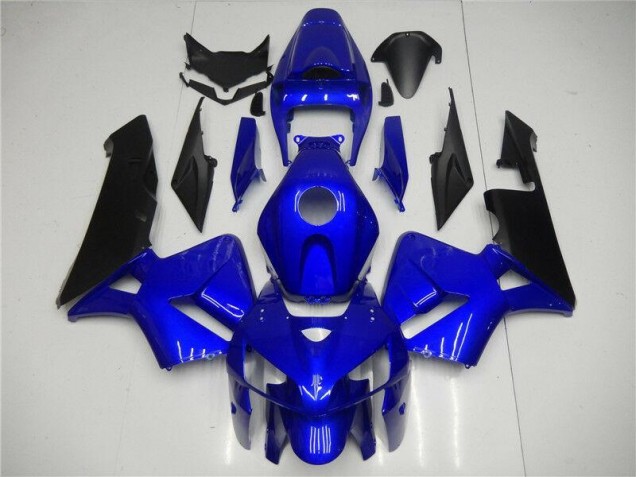 Bleu Noir Carénage Moto Honda CBR 600 RR 05-06