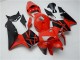 Rouge Noir Kit Carénages Motos Honda CBR 600 RR 05-06