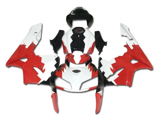 Rouge Blanc Noir Carrosserie Moto Honda CBR 600 RR 05-06 Rouge Blanc Noir Carrosserie Moto Honda CBR 600 RR 05-06