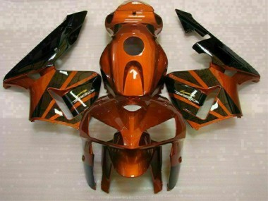 Meilleur Orange Noir Carénage Moto Honda CBR 600 RR 05-06