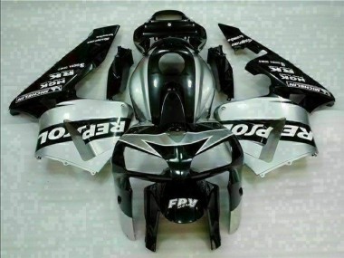 Meilleur Noir Argent Repsol Carénage Moto Honda CBR 600 RR 05-06