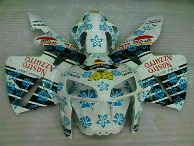 Blanc Bleu Nastro Azzurro 46 Carénages Moto Honda CBR 600 RR 05-06 Blanc Bleu Nastro Azzurro 46 Carénages Moto Honda CBR 600 RR 05-06