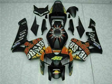 Meilleur Noir Carénage Moto ABS Honda CBR 600 RR 05-06
