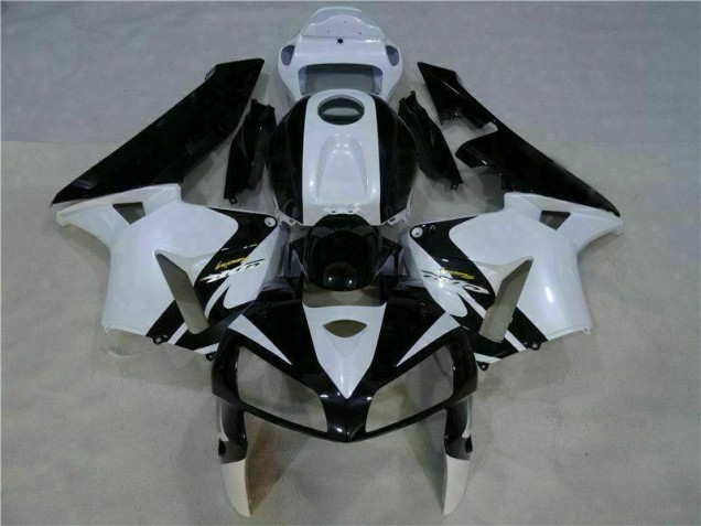 Blanc Noir Carrosserie Moto Honda CBR 600 RR 05-06