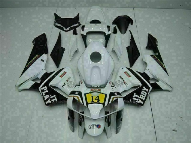 Blanc Playboy 14 Carénage Moto Honda CBR 600 RR 05-06 Blanc Playboy 14 Carénage Moto Honda CBR 600 RR 05-06