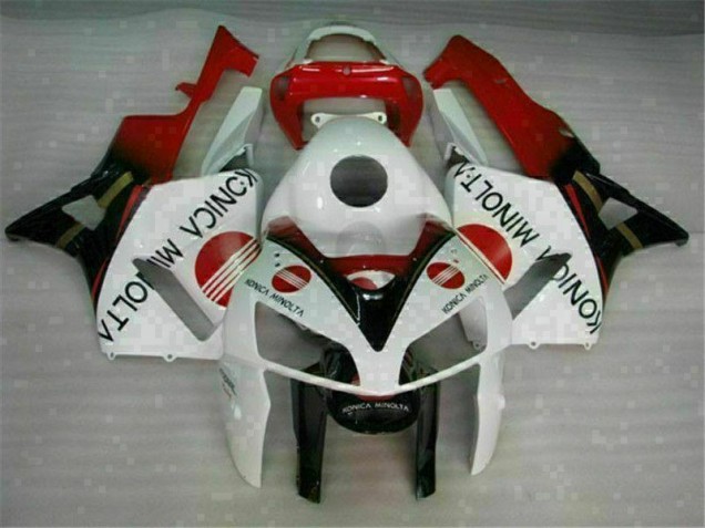 Blanc Carénage Moto ABS Honda CBR 600 RR 05-06