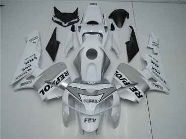 Meilleur Blanc Argent Noir Repsol Carénage Moto Honda CBR 600 RR 05-06