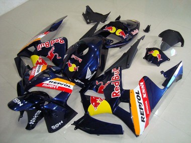 Meilleur Bleu Foncé Red Bull Repsol Carénage Moto Honda CBR 600 RR 05-06