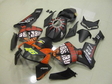 Meilleur Noir Mat Rossi Carénage Moto Honda CBR 600 RR 05-06