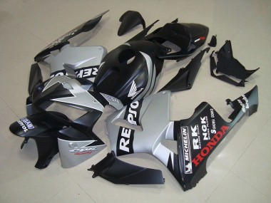 Meilleur Noir Mat Argent Repsol Carénage Moto Honda CBR 600 RR 05-06