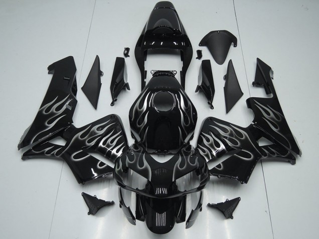 Argent Flamme Carénage Moto Honda CBR 600 RR 05-06 Argent Flamme Carénage Moto Honda CBR 600 RR 05-06