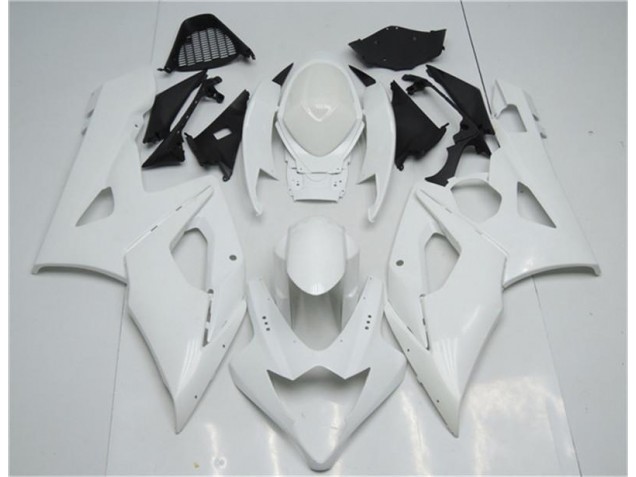 Blanc Carénage Moto Suzuki GSXR 1000 K5 05-06 Blanc Carénage Moto Suzuki GSXR 1000 K5 05-06