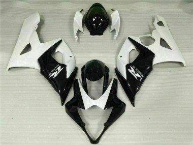 Meilleur Blanc Noir Carénages Moto Suzuki GSXR 1000 K5 05-06