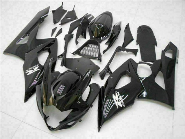 Noir Brillant Carénages Moto Suzuki GSXR 1000 K5 05-06 Noir Brillant Carénages Moto Suzuki GSXR 1000 K5 05-06