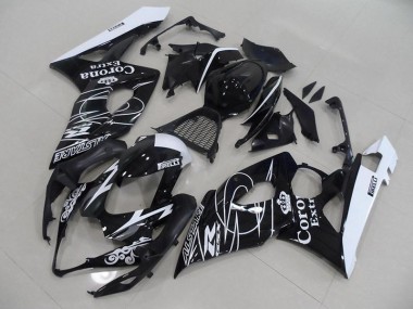 Meilleur Noir Corona Carénage Moto Suzuki GSXR 1000 K5 05-06