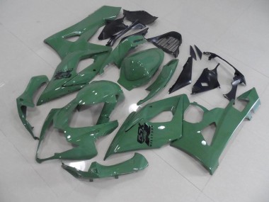 Meilleur Brillant Armée Verte Carénage Moto Suzuki GSXR 1000 K5 05-06