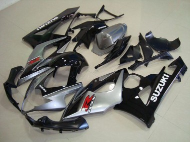 Meilleur Gris Noir Kit Carénages Motos Complet Suzuki GSXR 1000 K5 05-06