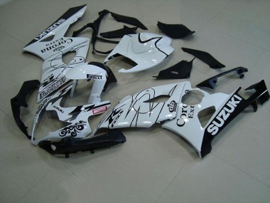 Meilleur Blanc Corona Carénage Moto Suzuki GSXR 1000 K5 05-06