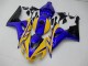 Jaune Bleu Carénage Moto Honda CBR 1000 RR 06-07 Jaune Bleu Carénage Moto Honda CBR 1000 RR 06-07