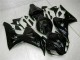 Noir Brillant Carénages Moto Honda CBR 1000 RR 06-07 Noir Brillant Carénages Moto Honda CBR 1000 RR 06-07
