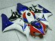 Bleu Blanc Carénage Moto Honda CBR 1000 RR 06-07 Bleu Blanc Carénage Moto Honda CBR 1000 RR 06-07