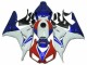 Bleu Blanc Carénage Moto Honda CBR 1000 RR 06-07 Bleu Blanc Carénage Moto Honda CBR 1000 RR 06-07
